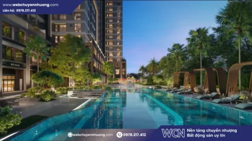 Hồ bơi muối khoáng TT Avio Dĩ An không chỉ là tiện ích nổi bật trong phân khúc mà còn thể hiện định hướng sống khỏe bền vững, góp phần nâng cao chất lượng sinh hoạt và giá trị sử dụng lâu dài cho cư dân.