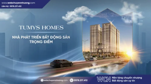 Dự án được phát triển bởi Tumys Homes – Đơn vị bất động sản tập trung vào các khu vực giàu tiềm năng du lịch và đô thị vệ tinh.