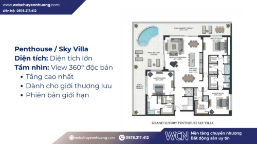 Với diện tích và mức giá đa dạng, dự án phù hợp cho nhà đầu tư, gia đình mua second home và nhu cầu tích sản lâu dài.