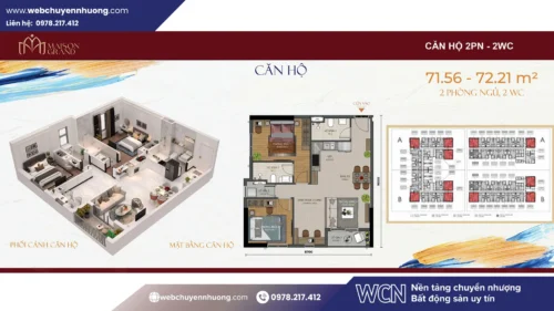 Dù giá căn 2PN Maison Grand Phú Mỹ loại 2PN+ ở mức cao hơn so với các dòng tiêu chuẩn, nhưng đổi lại là giá trị sử dụng gia tăng và khả năng khai thác cho thuê vượt trội