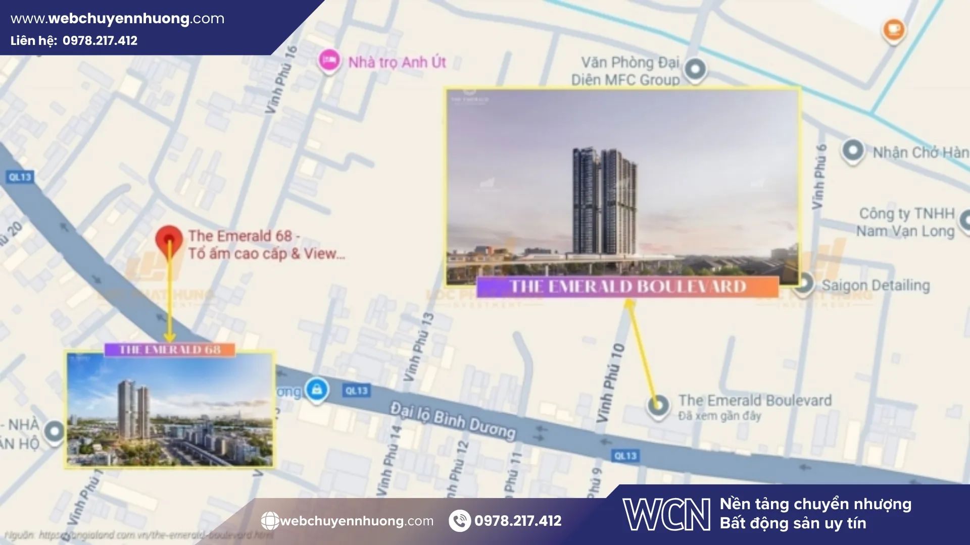 Vị trí The Emerald Boulevard không chỉ sở hữu lợi thế kết nối chiến lược tại cửa ngõ Đông Bắc TP.HCM, mà còn có tiềm năng gia tăng giá trị bền vững nhờ hưởng lợi trực tiếp từ quy hoạch mở rộng không gian đô thị trong tương lai.