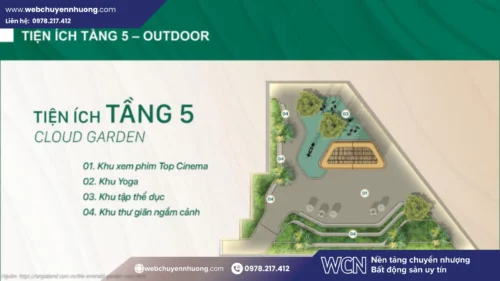 Tiện ích nội khu hoàn chỉnh và không gian sống tiện nghi là nền tảng quan trọng giúp củng cố lợi nhuận cho thuê căn hộ The Emerald Garden View trong tương lai.