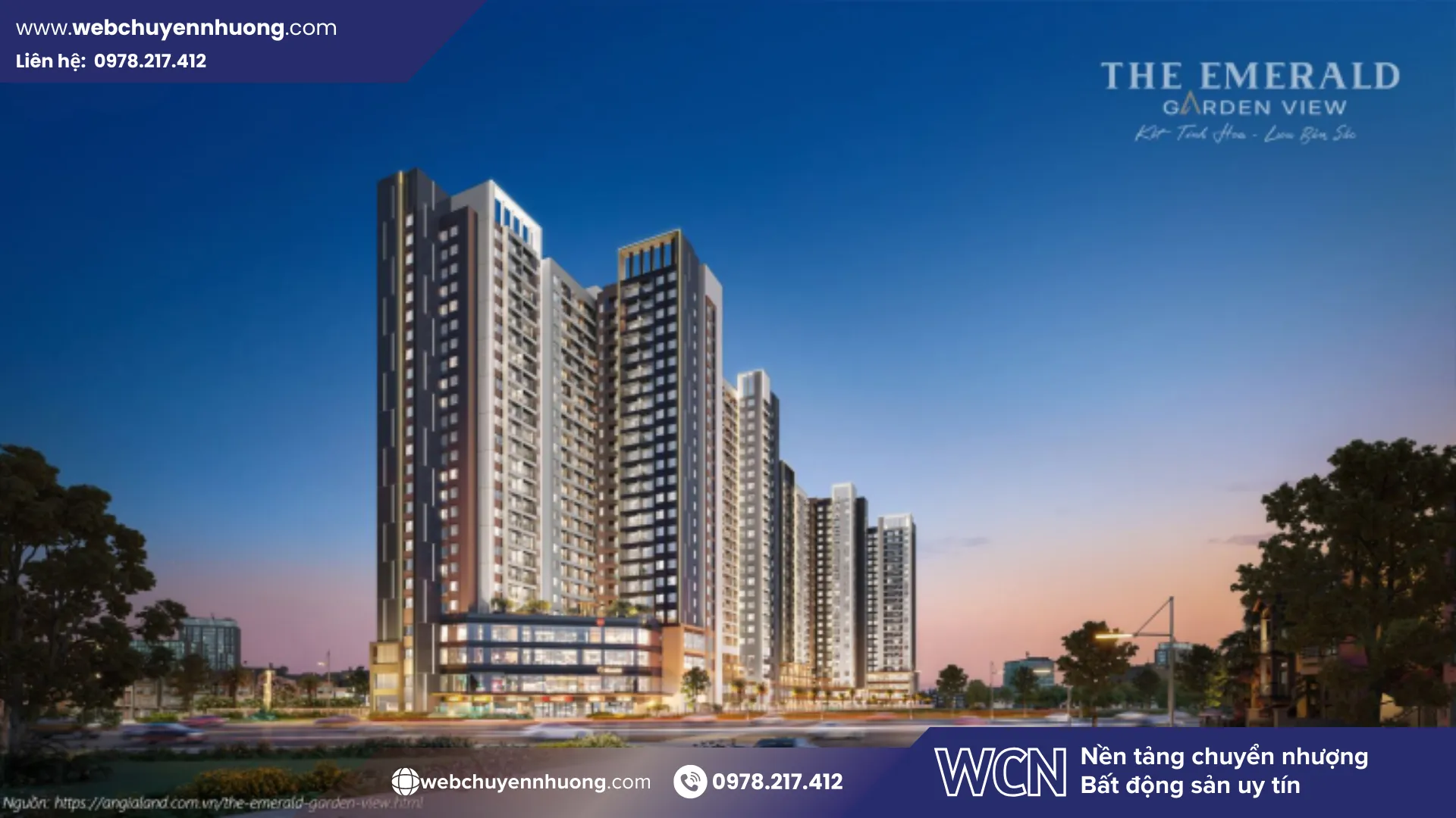 Vị trí gần các khu công nghiệp lớn giúp dự án sở hữu tiềm năng cho thuê ổn định, trở thành lý do nhiều nhà đầu tư cân nhắc có nên mua The Emerald Garden View.