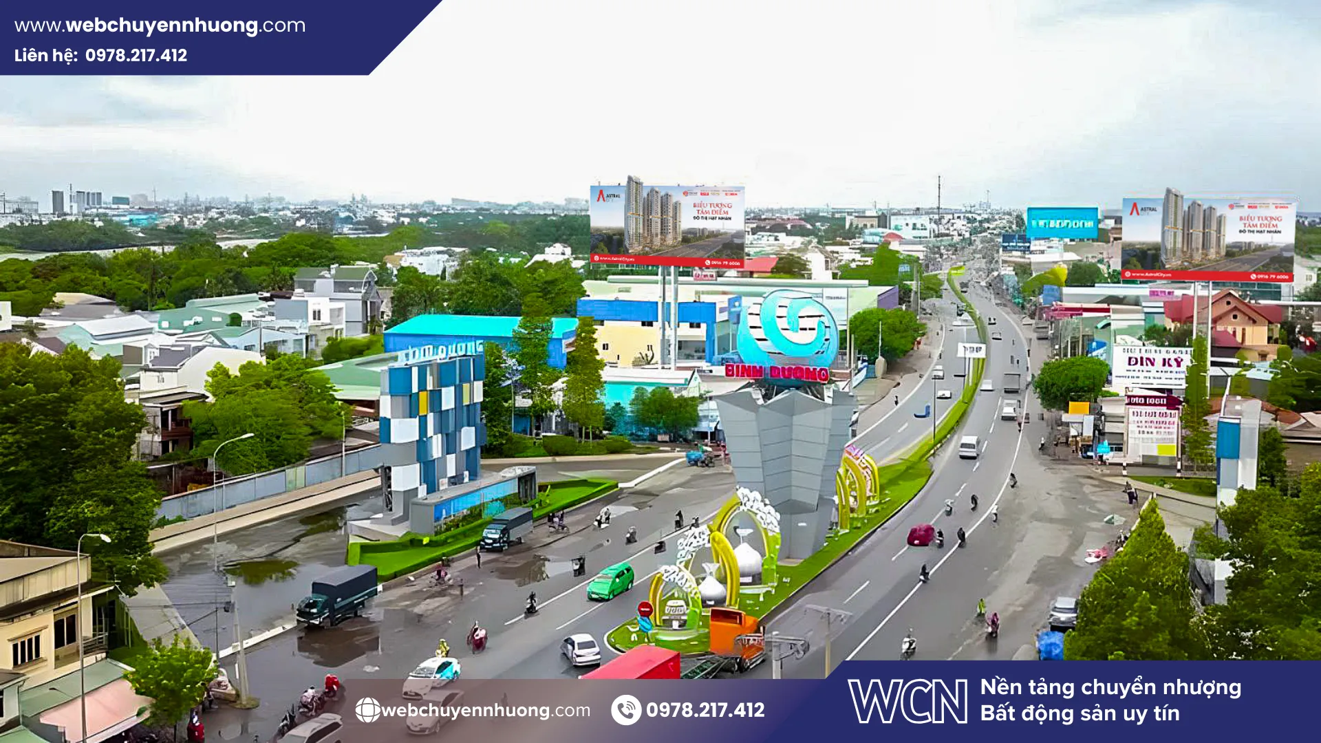 Quy hoạch Thuận An Bình Dương đang tạo nền tảng thuận lợi giúp Emerald Boulevard nâng cao khả năng kết nối và gia tăng giá trị đầu tư.