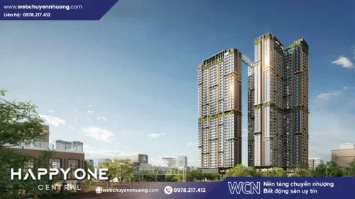 Happy One Central nổi bật nhờ quy mô lớn, vị trí thuận tiện và hệ tiện ích đa dạng, phù hợp với người mua ở thực lẫn khách hàng tìm kiếm căn hộ có khả năng kết nối tốt tại Thủ Dầu Một.