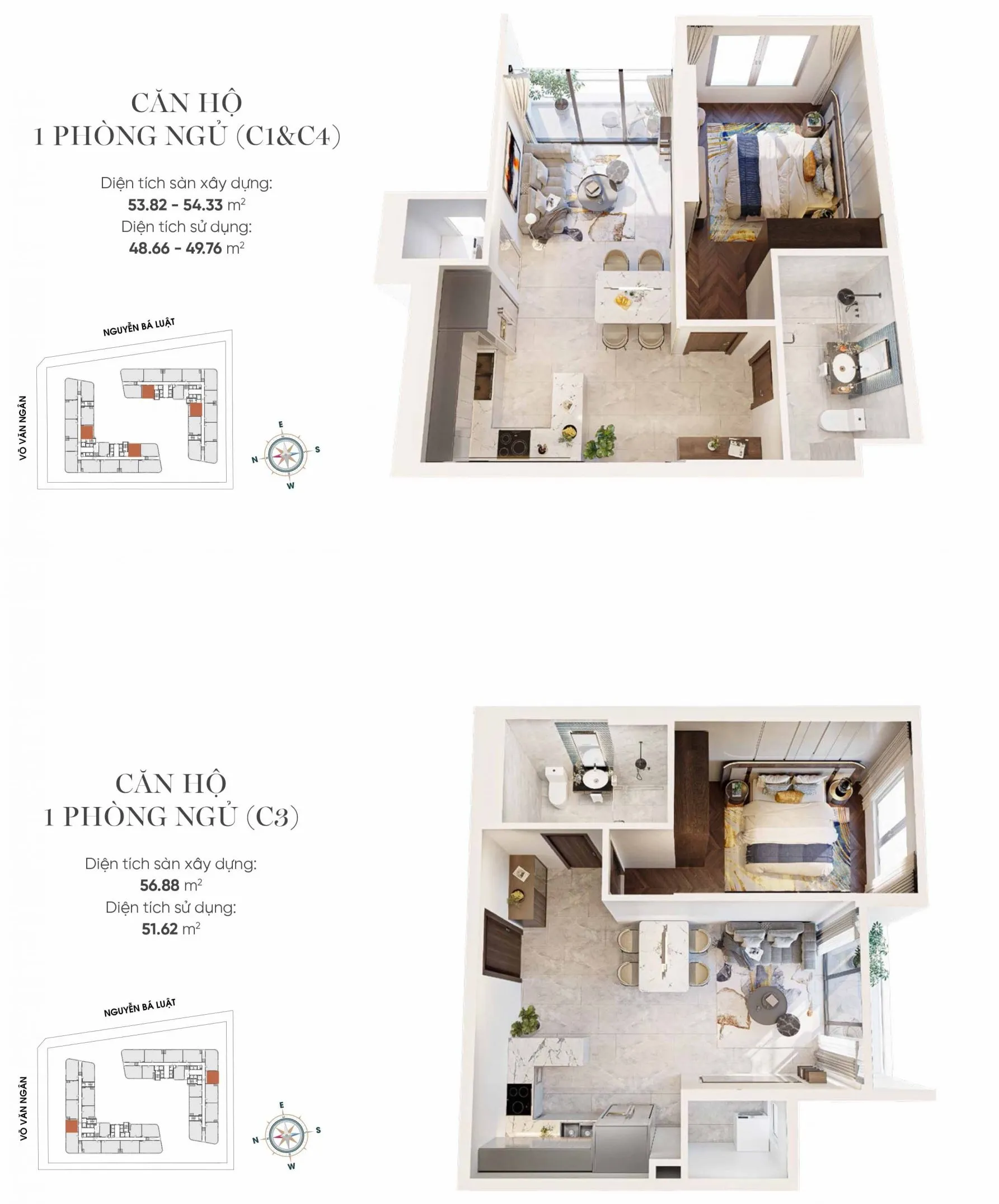 Căn hộ The Emerald Boulevard 1PN là lựa chọn phù hợp cho người độc thân hoặc khách hàng trẻ nhờ không gian gọn gàng, tối ưu diện tích và đảm bảo sự riêng tư trong sinh hoạt hàng ngày.