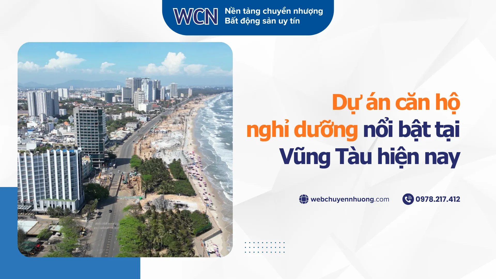 Dự án căn hộ nghỉ dưỡng nổi bật tại Vũng Tàu hiện nay
