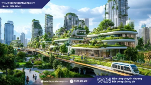 Năm 2025, quy hoạch đô thị Việt Nam tiếp tục hướng đến mô hình xanh – thông minh – bền vững, phù hợp với Nghị quyết 06-NQ/TW của Bộ Chính trị.