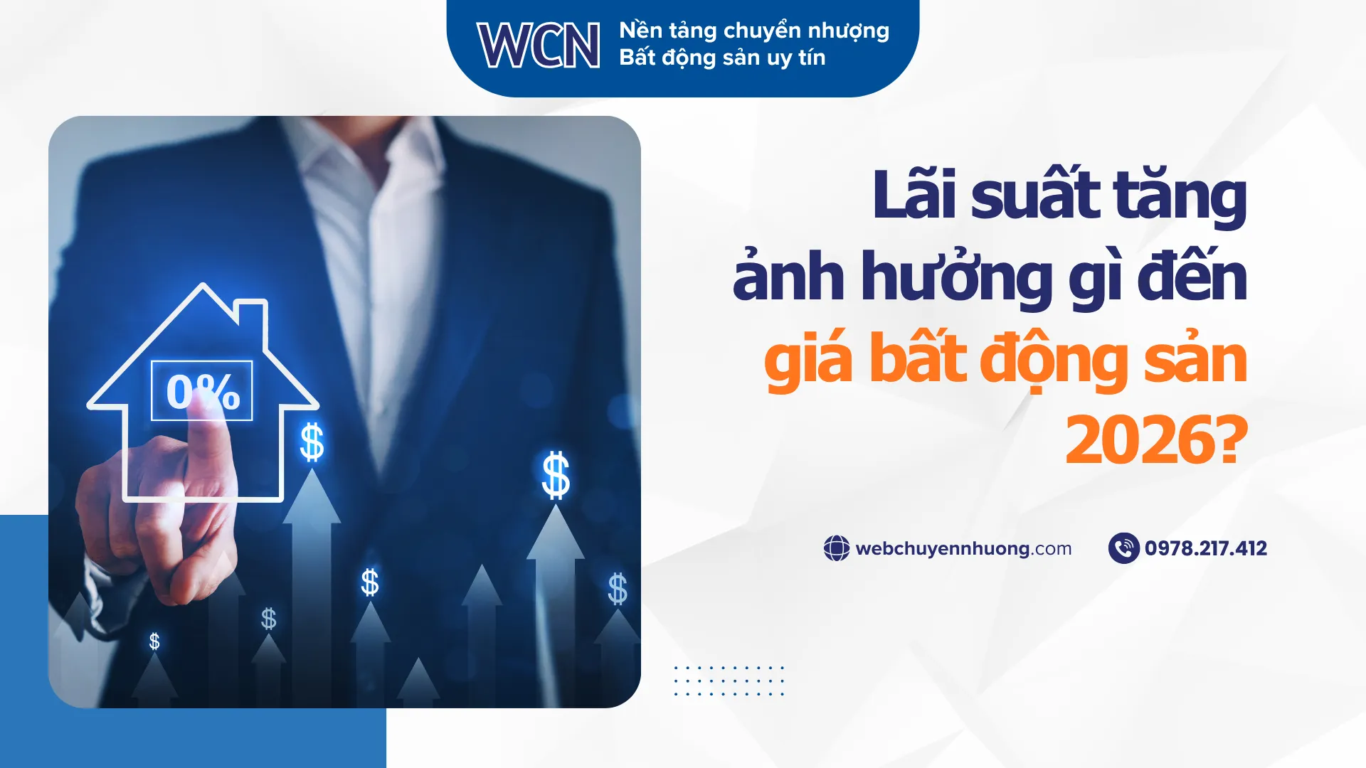Lãi suất tăng ảnh hưởng gì đến giá bất động sản 2026?