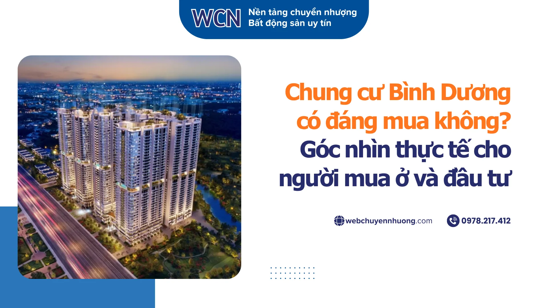 Chung cư Bình Dương có đáng mua không? Góc nhìn thực tế cho người mua ở và đầu tư