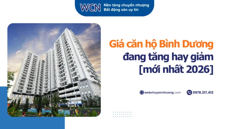 Giá căn hộ Bình Dương đang tăng hay giảm [mới nhất 2026]