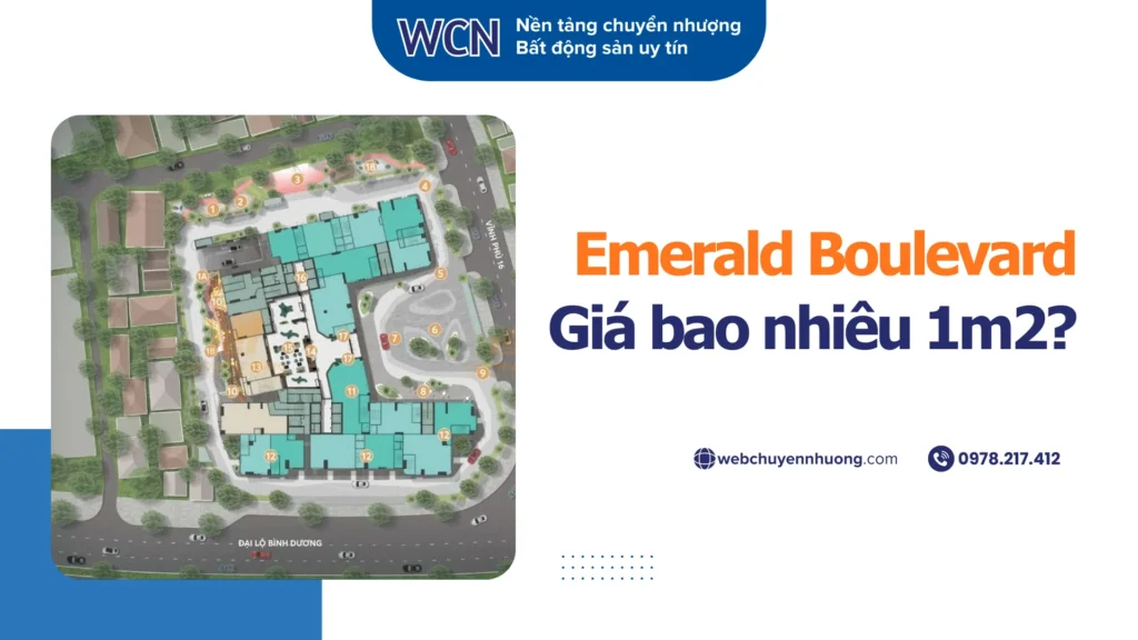 Emerald Boulevard giá bao nhiêu 1m2? Góc nhìn thị trường & cách hiểu đúng về mức giá