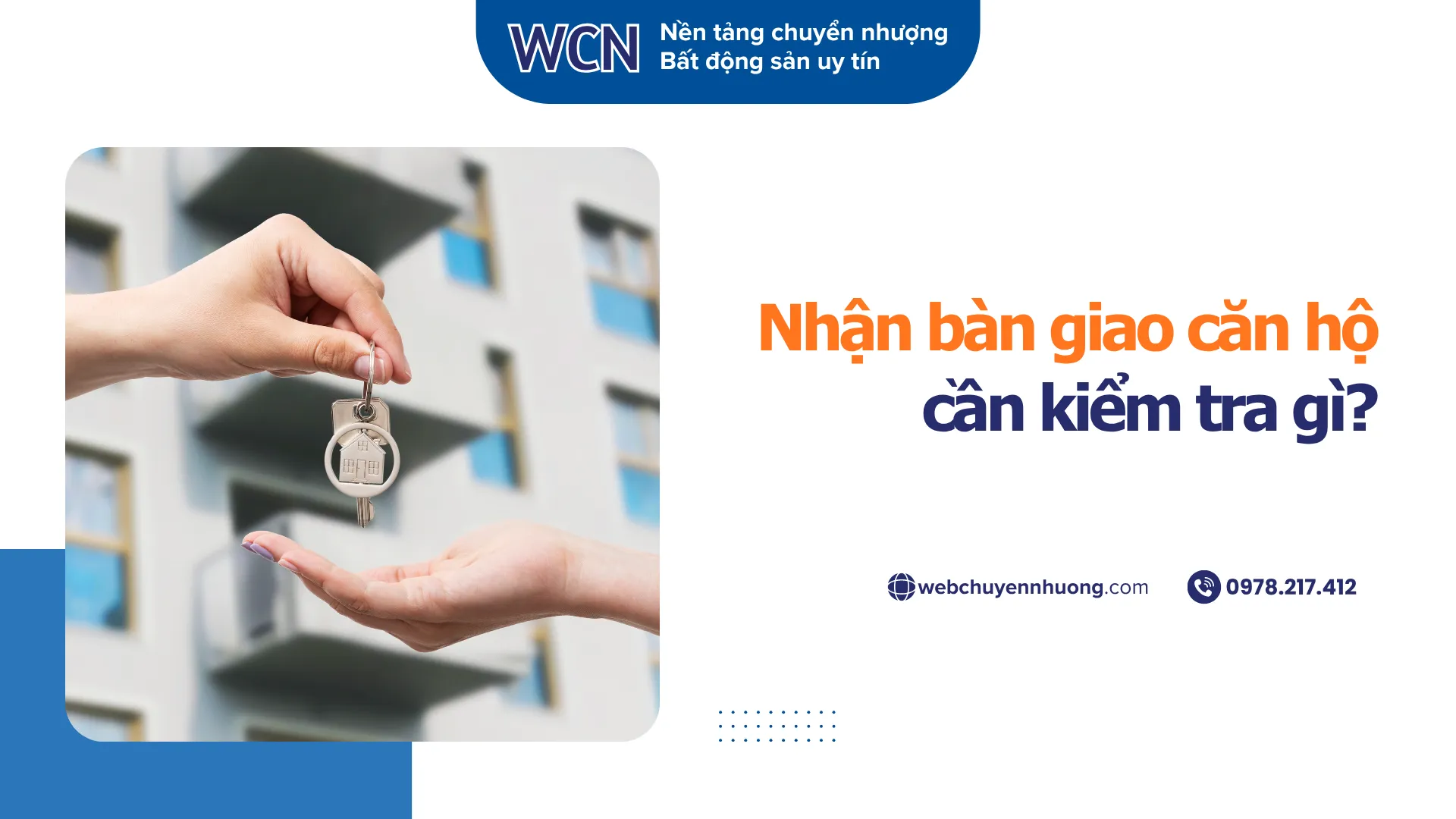 Nhận bàn giao căn hộ cần kiểm tra gì?