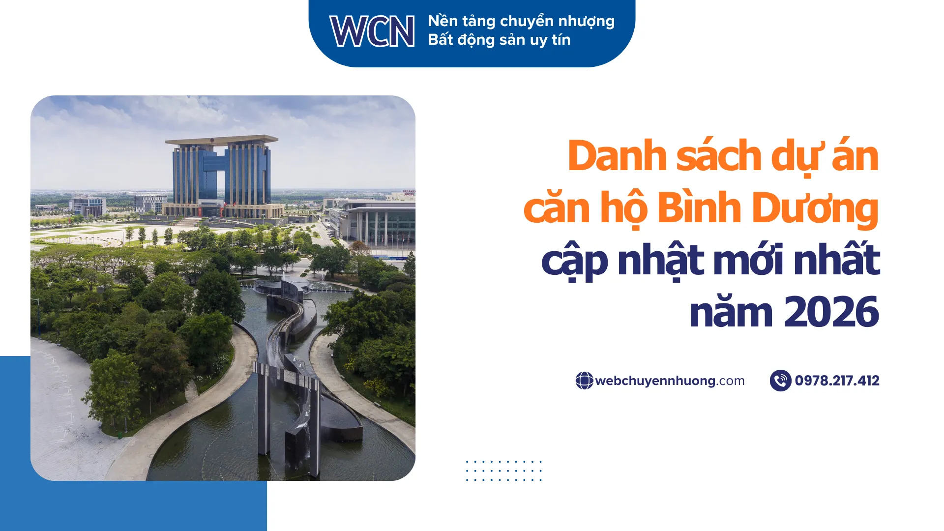 Danh sách dự án căn hộ Bình Dương 2026: Tổng hợp & đánh giá