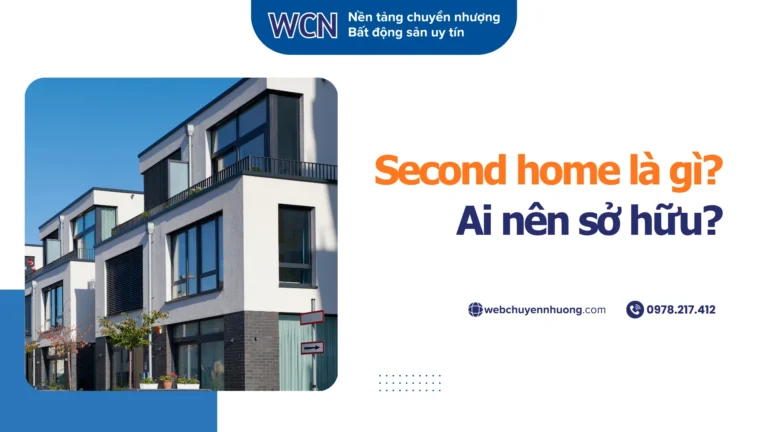 Second home là gì? Ai nên sở hữu?