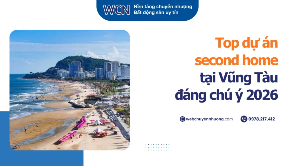 Top dự án second home tại Vũng Tàu đáng chú ý 2026