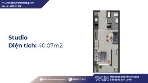 Với mức giá dưới 1,5 tỷ và vị trí giáp ranh TP.HCM, căn hộ Studio tại TT Avio Dĩ An là lựa chọn cạnh tranh, phù hợp cho người độc thân hoặc nhà đầu tư tìm kiếm sản phẩm dễ khai thác cho thuê.